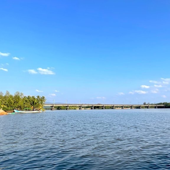 Riverside village tour boating Honnavar